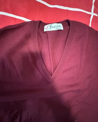 Pullover uomo 100% lana