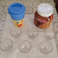 Felicitazza Mulino Bianco + Nutella  + 6 tazzine