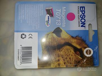 Cartuccia originale Epson T0713 magenta