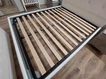 Rete con doghe in legno 160x190cm