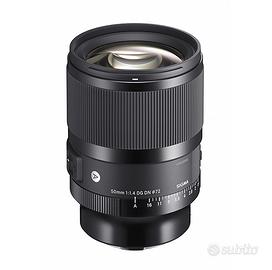 Sigma 50mm f1.4 Art Canon EF completo