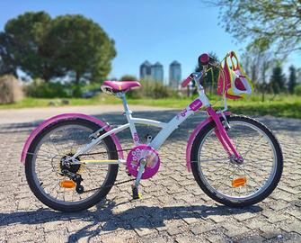 BICICLETTA 20 POLLICI B'TWIN PER BAMBINA 6-9 ANNI