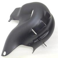 PARACALORE CARBONIO SCARICHI AKRAPOVIC PANIALE V4