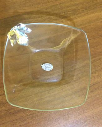 Centrotavola quadrato da 17 cm argento A925