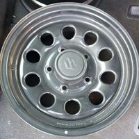 Cerchi in acciaio cromati 15" originali SUZUKI JI