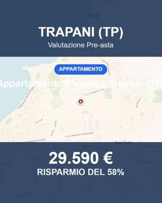 Immobile in asta di 118 m² a Trapani