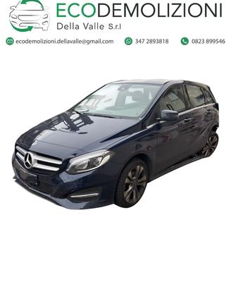 RICAMBI MERCEDES CLASSE B 2018 1.6 BENZINA 90KW