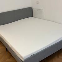 Letto queen size modello "Slattum" Ikea