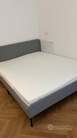 Letto queen size modello "Slattum" Ikea