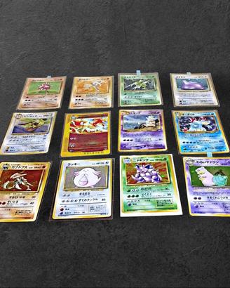 lotto Pokemon vintage-tutte holo