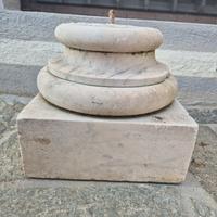 antico basamento marmo carrara