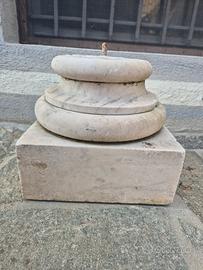 antico basamento marmo carrara