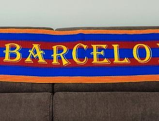 Sciarpa Barcellona vintage