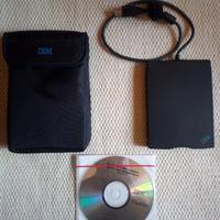 Lettore Floppy Disk 3,5" USB esterno IBM