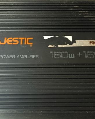 Amplificatore per auto Majestic 160W+160W