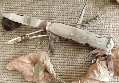 Coltello Multiuso Inox Ed Wüsthof Solingen 1962