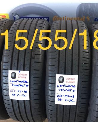 Gomme usate 215/55/18