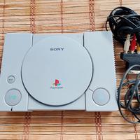 PlayStation 1 completa di cavi