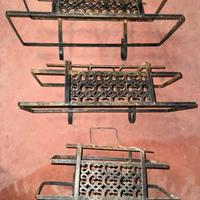 Porta vasi per balcone totale 3 pz