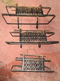 Porta vasi per balcone totale 3 pz