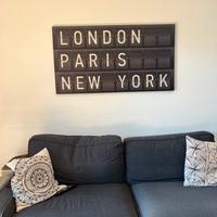 Canvas su tela “Destinazioni” di Maison du Monde