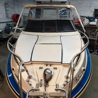 Barca semicabinato 7mt con carrello