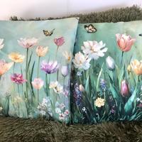 Coppia federe decorative