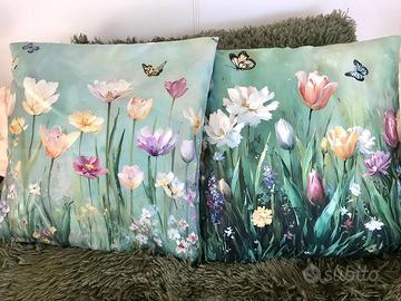 Coppia federe decorative