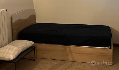 Letto contenitore singolo