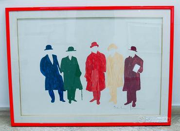 SCHIFANO Mario - Anni '80 "Futurismo Rivisitato"