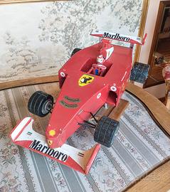 Ferrari modellino giocatto d'epoca in legno 