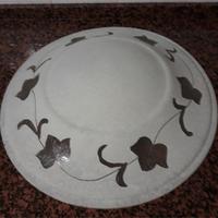 Plafoniera con fiore 