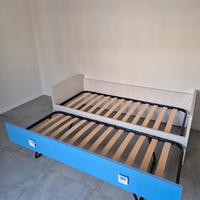LETTO A SCOMPARSA ROVERE/BLU AVIO
