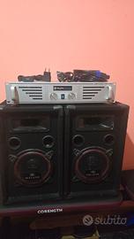 Impianto audio BT 240w