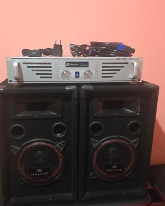 Impianto audio BT 240w