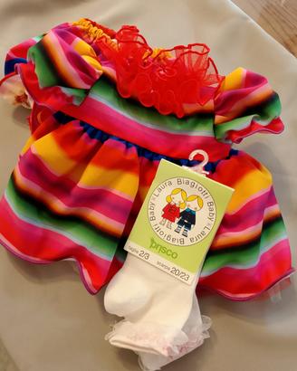 vestitino per bambole my child my love compreso 