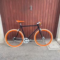 Bicicletta uomo taglia M scatto fisso/ruota libera