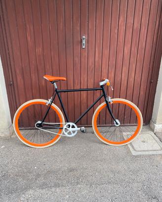 Bicicletta uomo taglia M scatto fisso/ruota libera