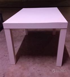 Tavolino Soggiorno –LaccATO Bianco---