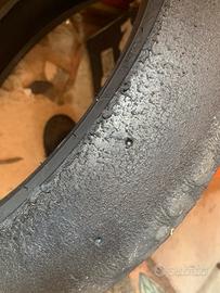 Gomme moto pirelli metzeler usate pista strada