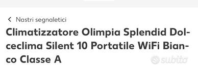 Climatizzatore portatile