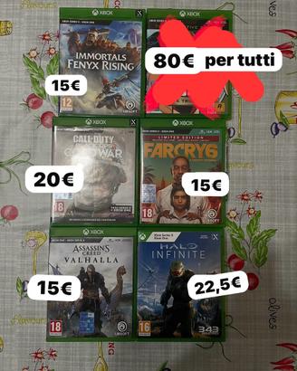 giochi xbox series X