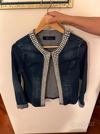 Giacchetta Bonito con perle e strass