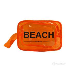Borsa da spiaggia impermeabile arancione