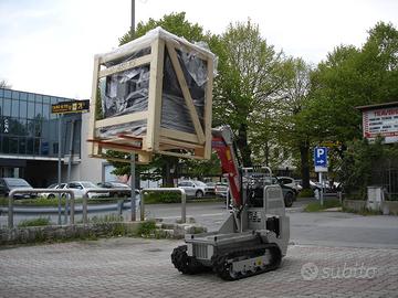 Motocarriola Rotair R70+ Braccio e Forche Pallet