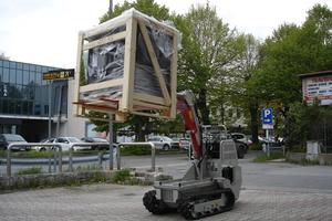 Motocarriola Rotair R70+ Braccio e Forche Pallet