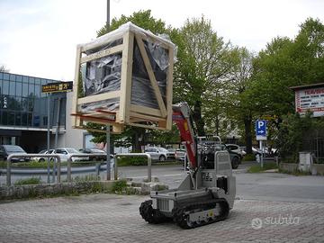 Motocarriola Rotair R70+ Braccio e Forche Pallet