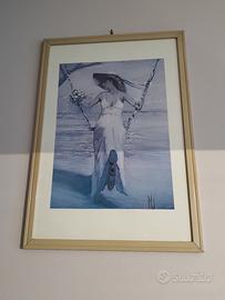 Fotolito originale pittore Innocenzo Melani