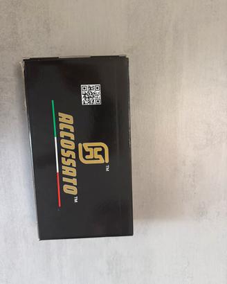 Yamaha r6 tubi in treccia accossato