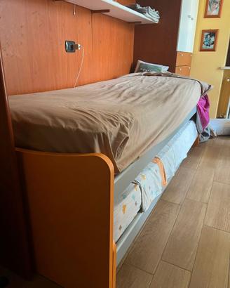 2 letti incastrabili